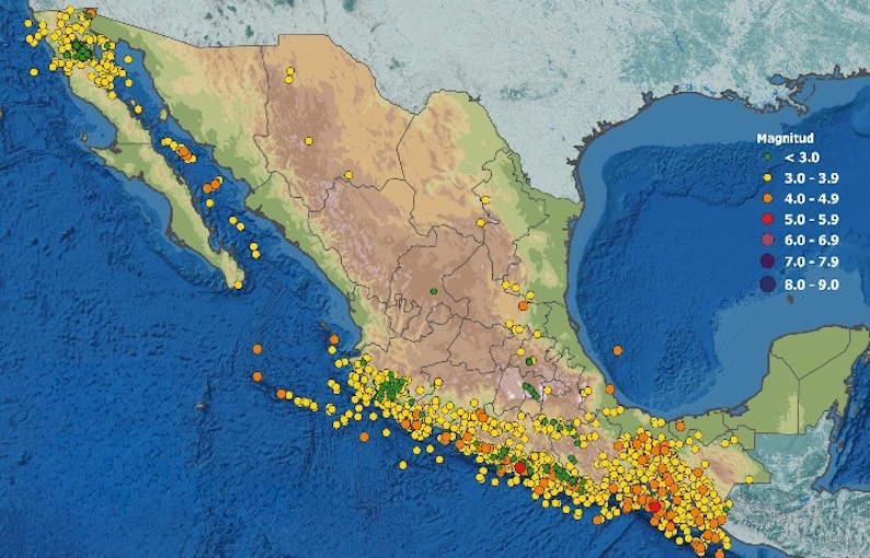 Más de 2 mil sismos en Chiapas en lo que va del 2024 Es Diario Popular