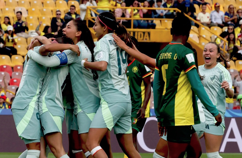 México deja escapar el triunfo en su debut en el Mundial Femenil Sub 20